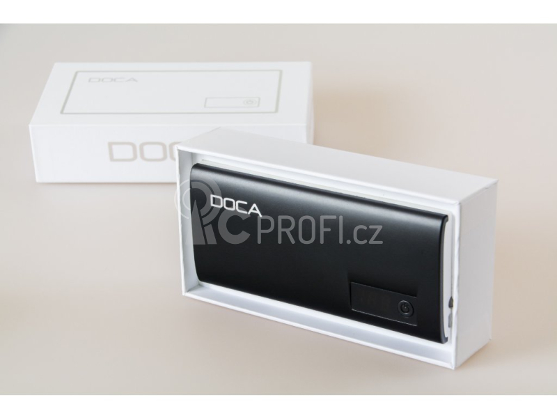 DOCA 13000 mAh QC, černá