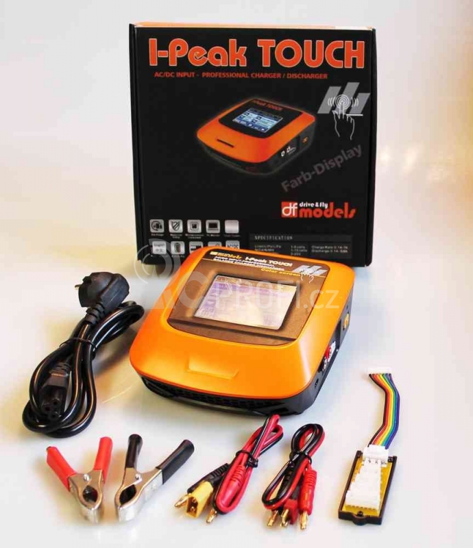 Dotykový 90W nabíječ I-Peak Touch 7A