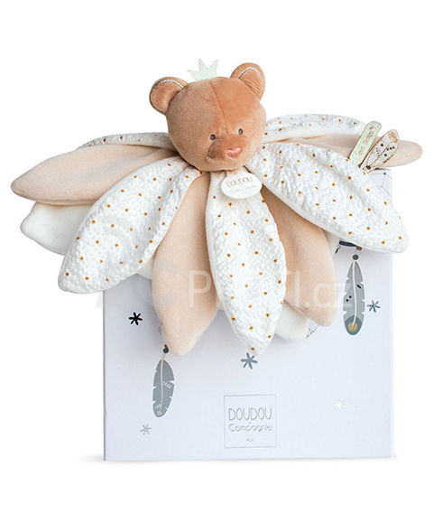 Doudou Dárková - plyšový usínáček medvídek 26 cm