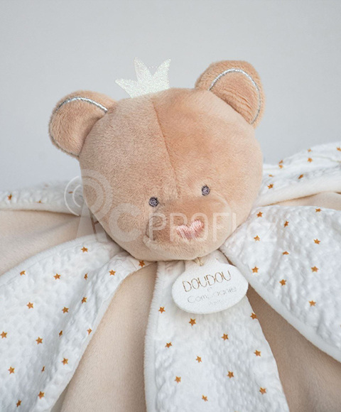 Doudou Dárková - plyšový usínáček medvídek 26 cm