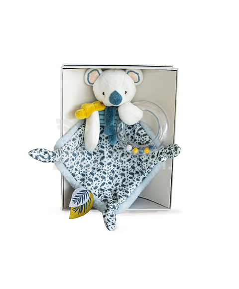 Doudou Dárková sada -  koala Yoca s chrastítkem 22 cm
