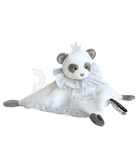 Doudou Dárková sada - plyšový usínáček panda 20 cm
