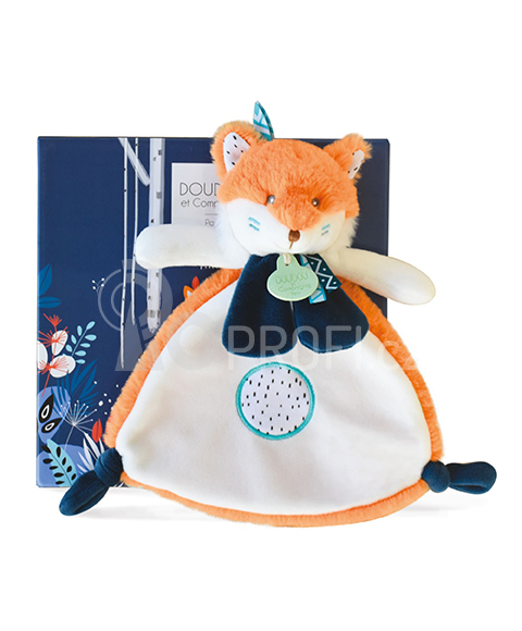 Doudou Dárková sada Tiwipi - plyšová liška usínáček 23 cm