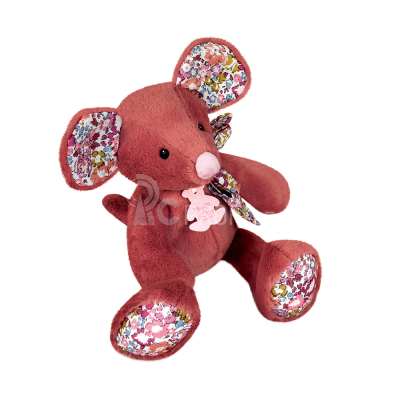 Doudou Histoire d´Ours Plyšová zvířátka 20 cm 1 ks myš