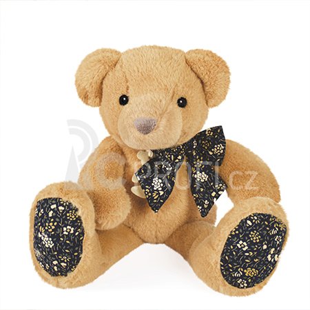 Doudou Histoire d´Ours Plyšový kamarád světle hnědý medvídek 25 cm
