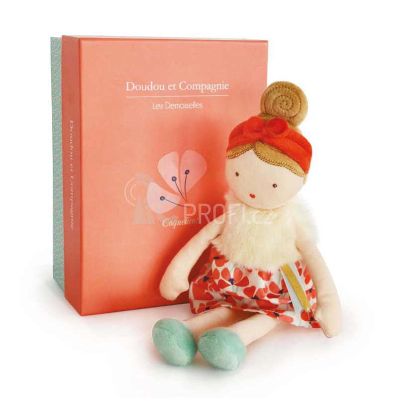Doudou Julijou Maková panenka Vintages 30 cm