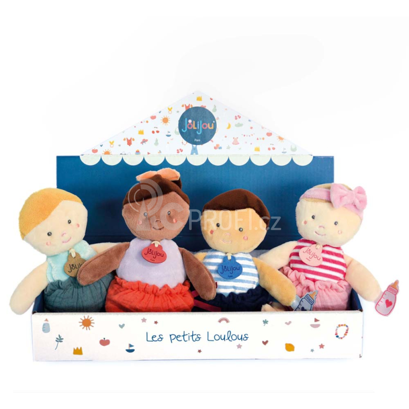 Doudou Julijou Panenka 18 cm modrá