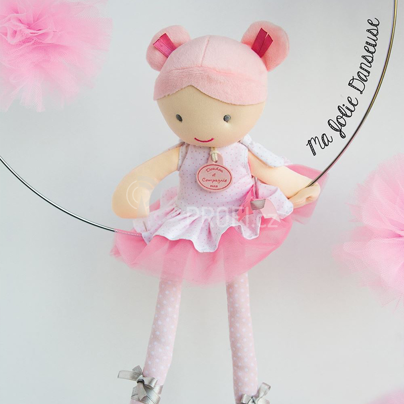Doudou Julijou Panenka baletka Lily Rose 36 cm