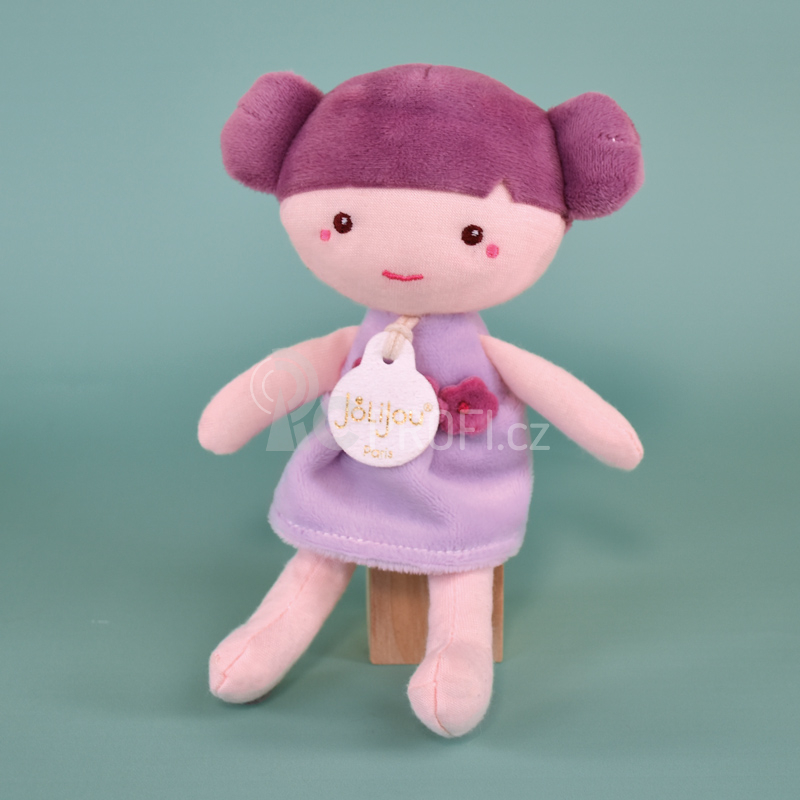 Doudou Julijou Panenka Elsa 16 cm fialová