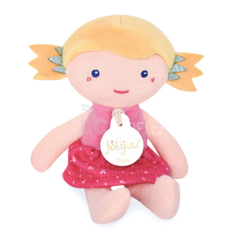 Doudou Julijou Panenka Léa 16 cm růžová