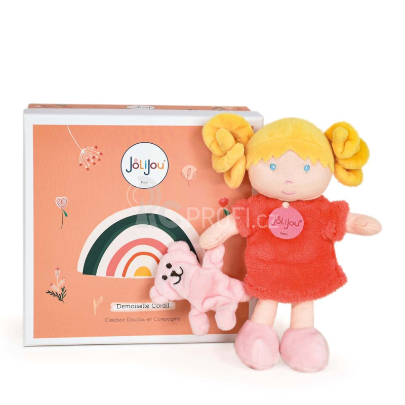 Doudou Julijou Panenka Miss Coral 21 cm