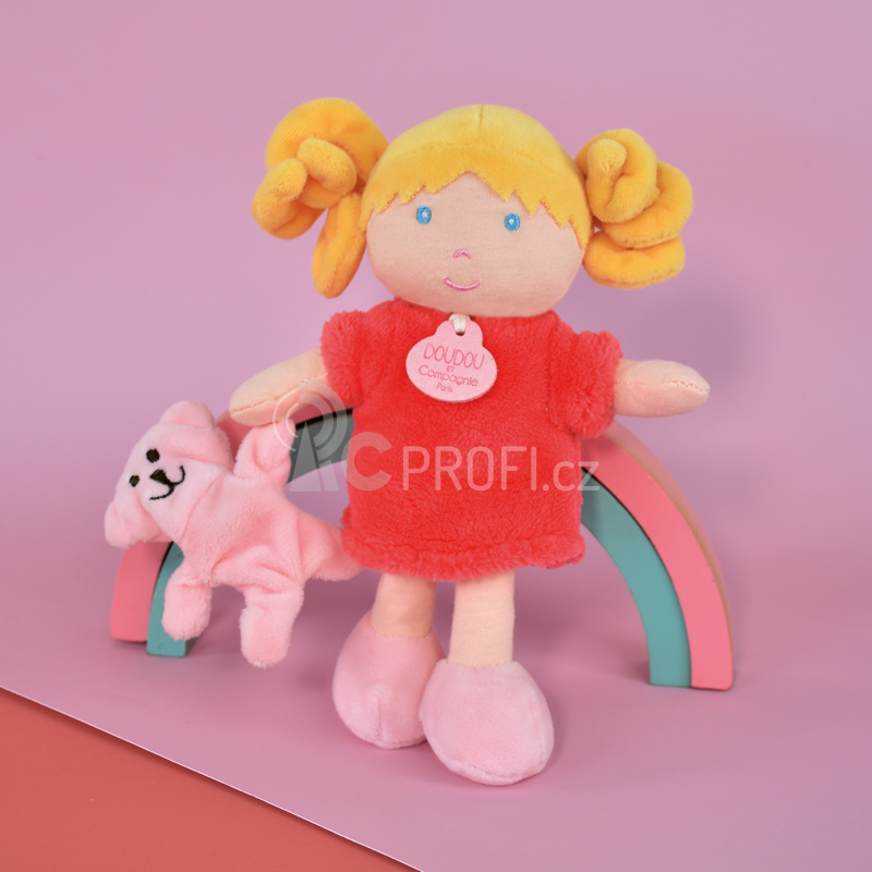 Doudou Julijou Panenka Miss Coral 21 cm