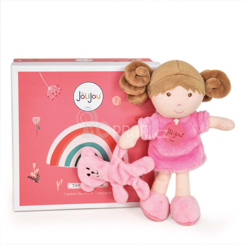 Doudou Julijou Panenka Miss Rose 21 cm