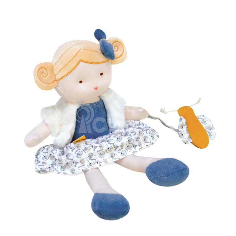 Doudou Julijou Panenka Pollen a včelka 25 cm