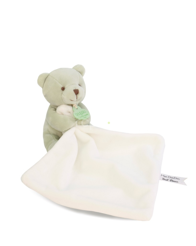 Doudou Můj malý medvídek 10 cm světle zelený