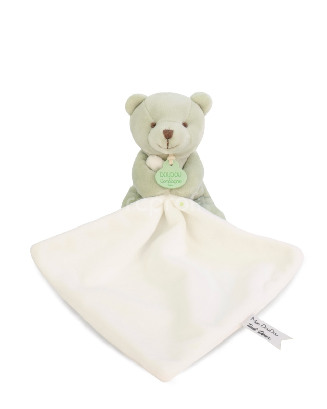 Doudou Můj malý medvídek 10 cm světle zelený