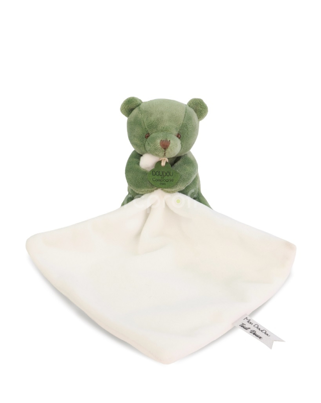 Doudou Můj malý medvídek 10 cm zelený