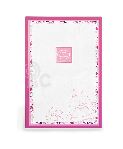 Doudou Plyšová hračka růžový králíček 30 cm