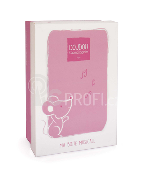 Doudou Plyšová hudební hračka 20 cm