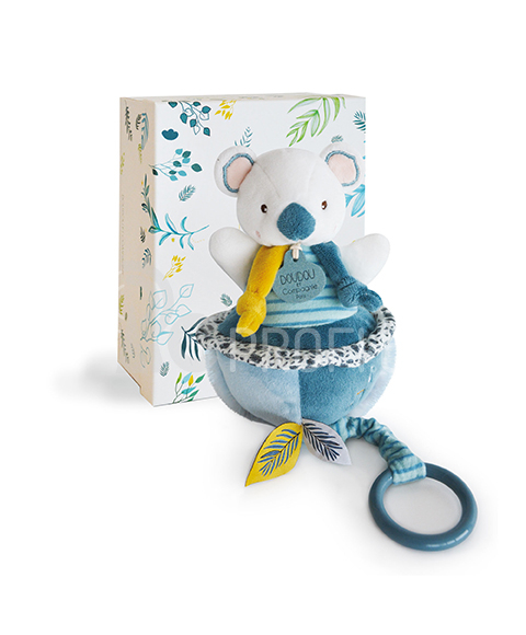 Doudou Plyšová koala hrající melodii 20 cm