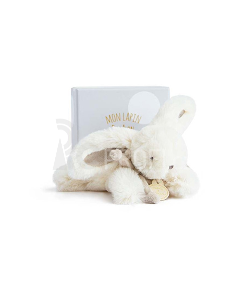 Doudou Plyšový králíček béžový 16 cm