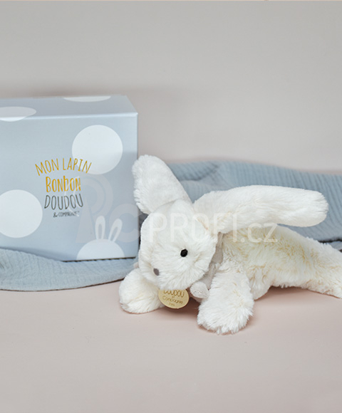 Doudou Plyšový králíček béžový 16 cm