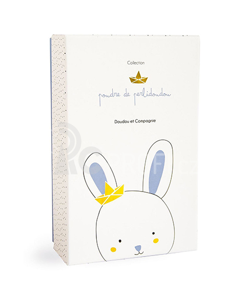 Doudou Plyšový králíček námořník hrající melodii 14 cm