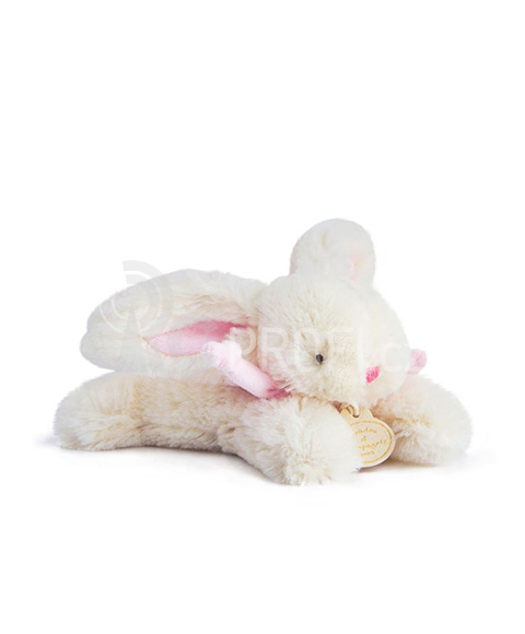 Doudou Plyšový králíček růžový 16 cm