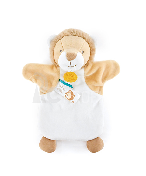 Doudou Plyšový maňásek lvíček 25 cm