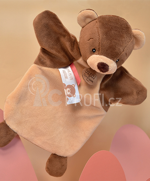 Doudou Plyšový maňásek medvídek 25 cm