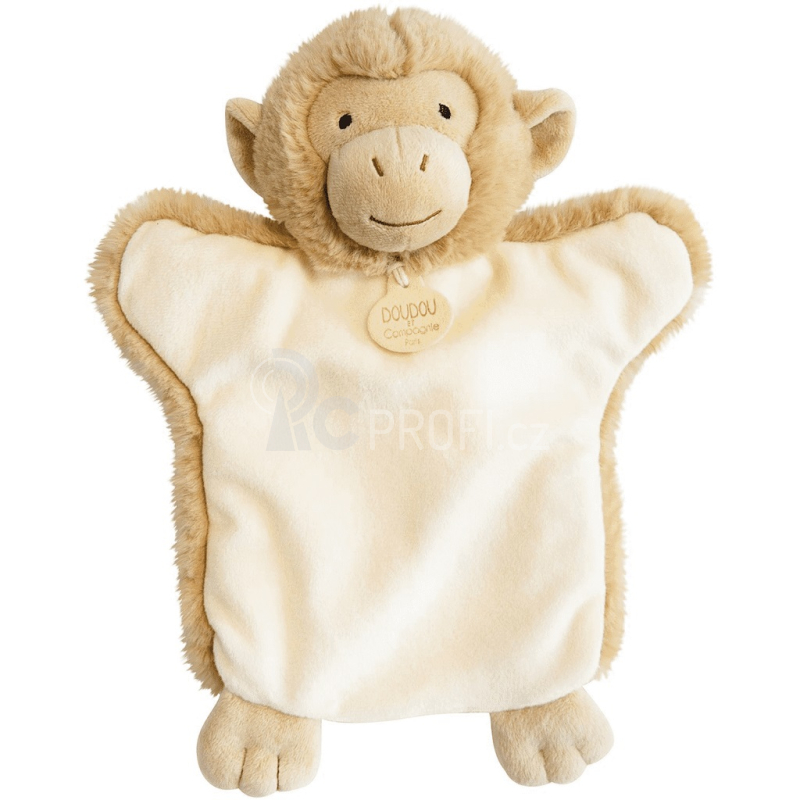Doudou Plyšový maňásek opička 25 cm