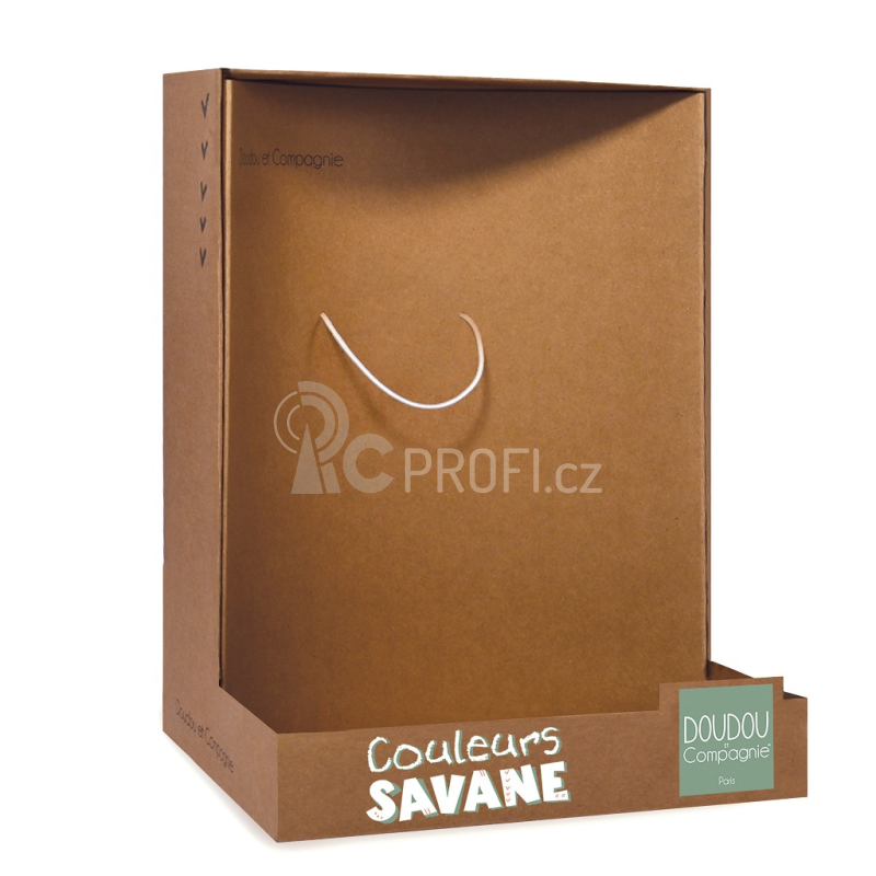 Doudou Plyšový muchláček lev Couleurs Savane 25 cm