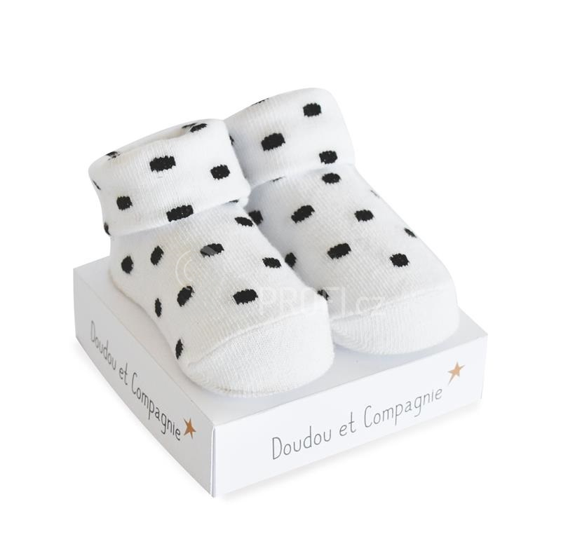 Doudou Ponožky univerzální 0/6 měs. 1 pár