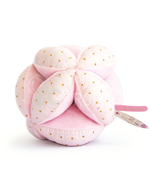 Doudou Textilní aktivní míč 15 cm