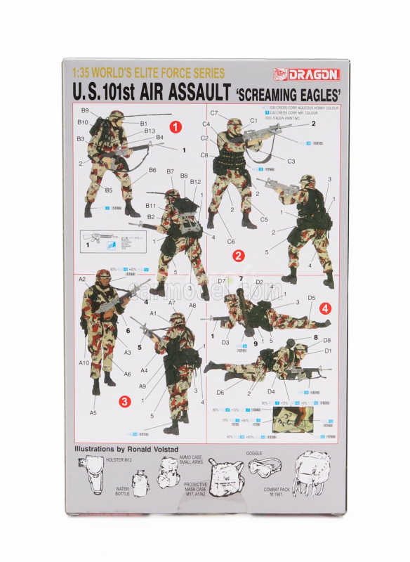 Dragon armor Accessories Air Assault Screaming Eagles Military Figures 1:35 /