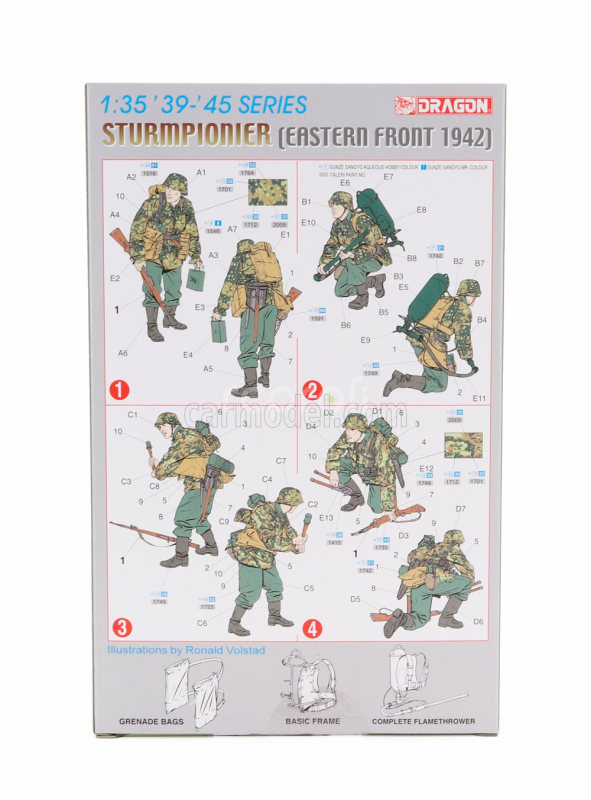 Dragon armor Accessories Sturmpionier Eastern Front Military Figures 1942 1:35 /