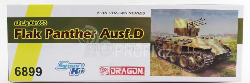 Dragon armor Tank Flak Panther Ausf.d Military 1940 1:35 /