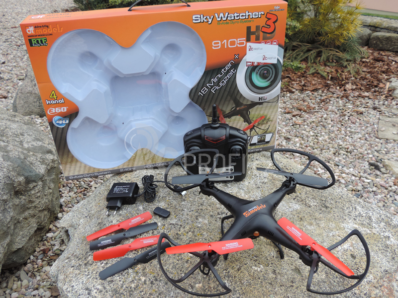 Dron Sky Watcher 3 Wifi, FPV