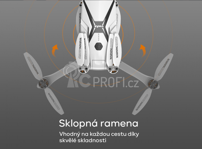 Dron Syma Z6 PRO + náhradní baterie