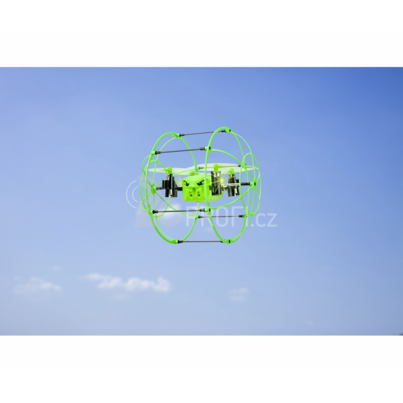 Dron X4 Cage Copter, zelená