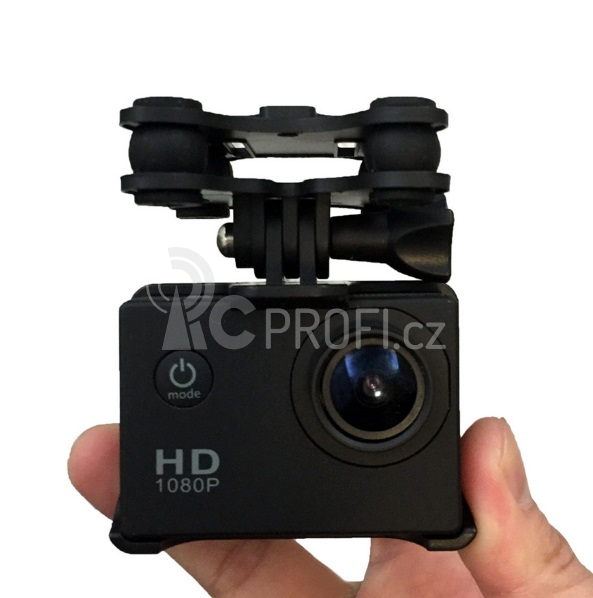 Držák kamery GoPro, SJCAM, XIAOMI, černá