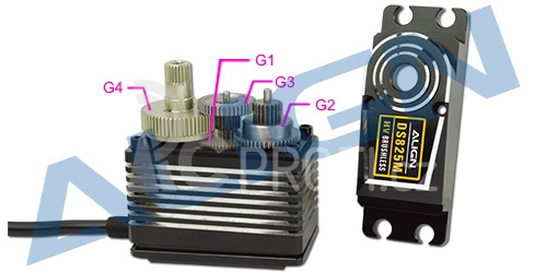 DS825 Servo Gear Set