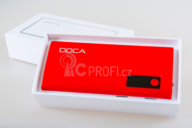 DOCA 13000 mAh, červená