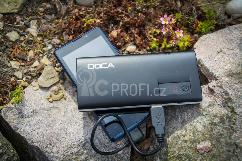 DOCA 13000 mAh, černá