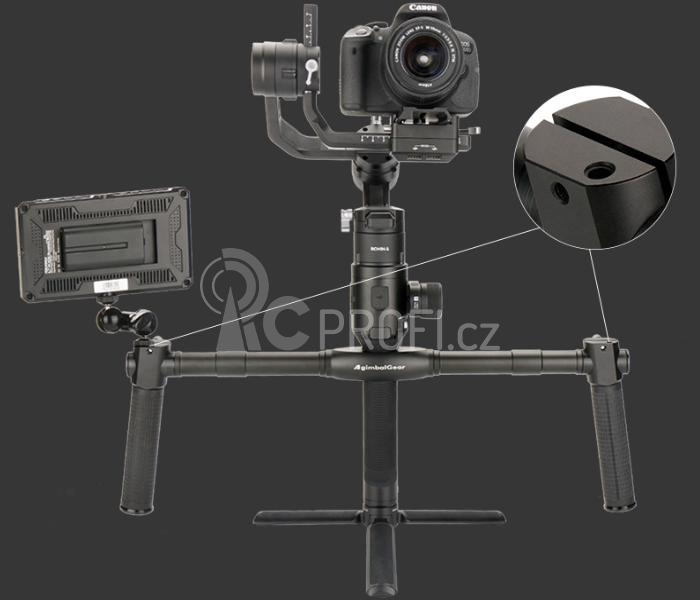 Duální duralový úchop for DJI Ronin-S/SC (Type 1)