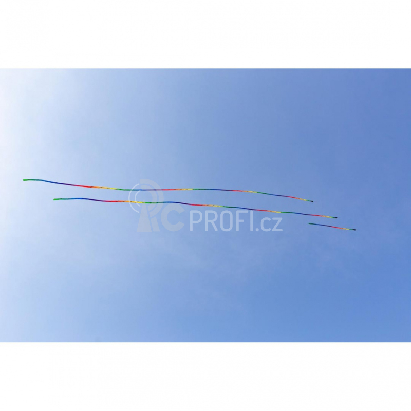 Duhový ocas Tube Tail Rainbow Spiral 6 m