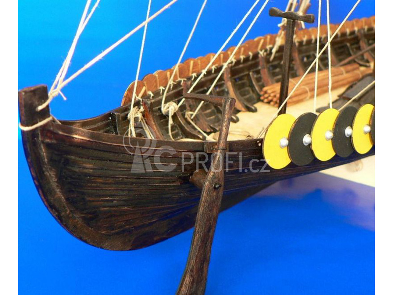Dušek Vikingská loď Gokstad 1:35 kit