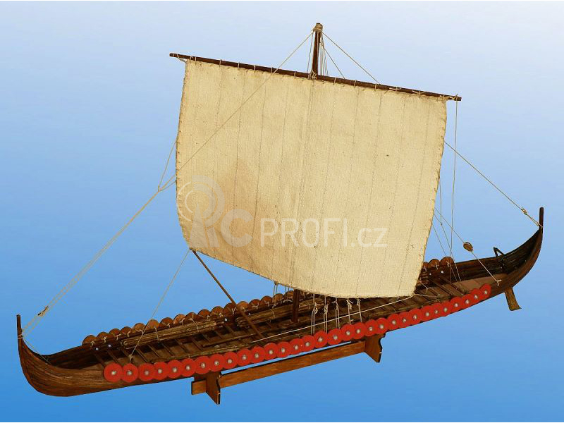 Dušek Vikingská prodloužená loď 1:72 kit