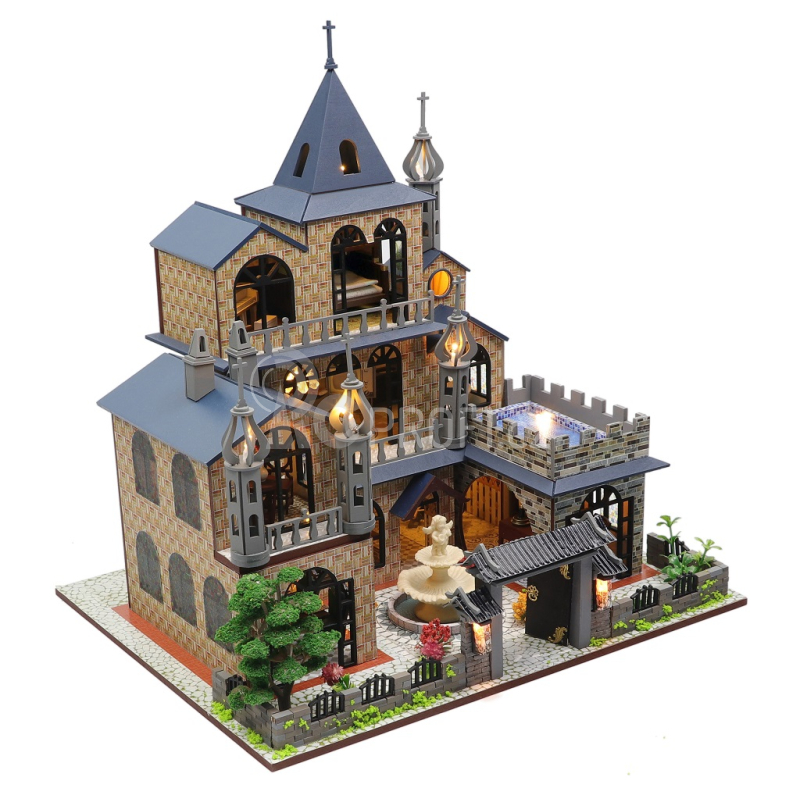 Dvěděti miniatura domečku Dům splněných snů