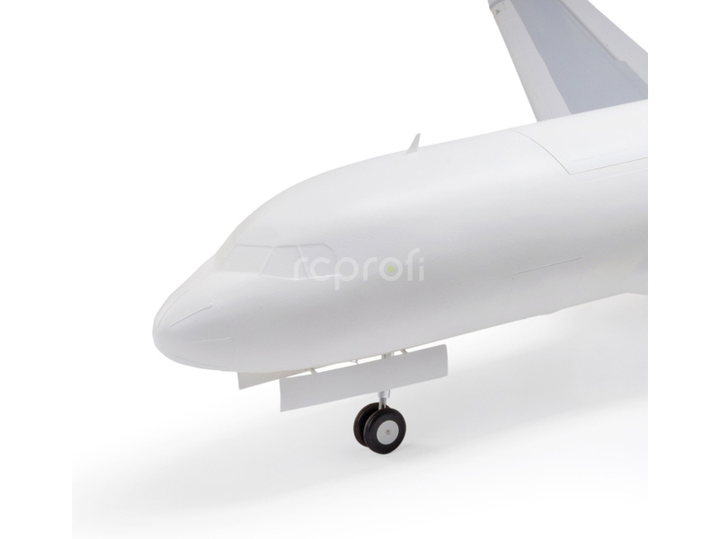 E-flite Airbus A320neo EDF AS3X+ SAFE Select BNF Basic bílý
